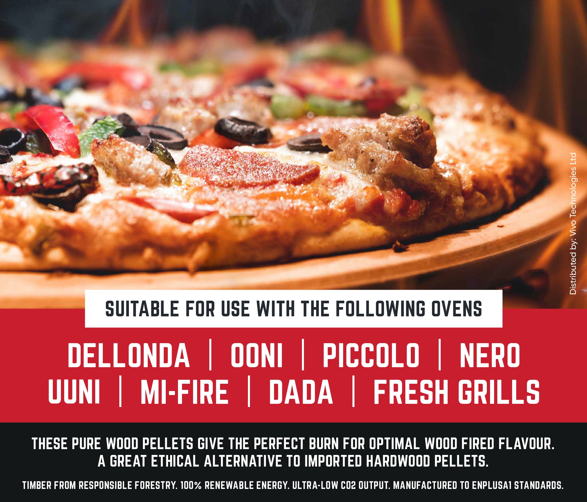 10kg Pizza Oven Wood Pellets for Ooni Dallonda Nero Fresh Grills Uuni Premium 10kg Pizza Oven Wood Pellets for Ooni Dallonda Nero Fresh Grills Uuni Premium